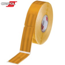 ORAFOL - ORALITE® VC104+ Segmented Tape (Flexible Surfaces) - Yellow / 50mm x 50m Roll